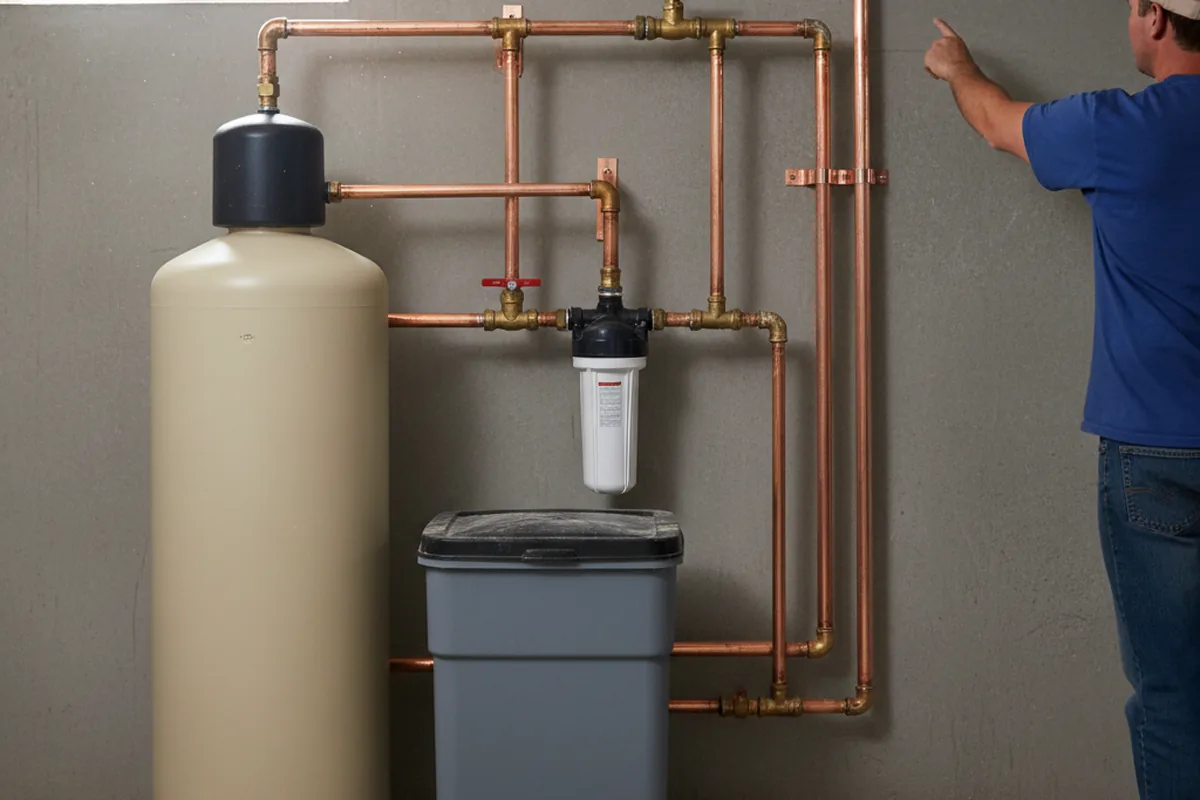 Whole-house water treatment system installed in Alstead